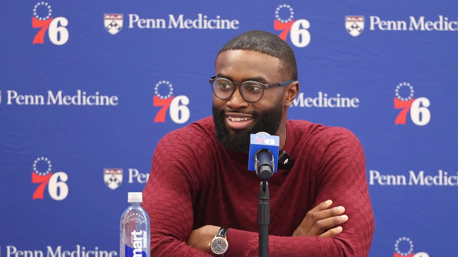 Brown's Philadelphia debut centers on community and a championship mindset