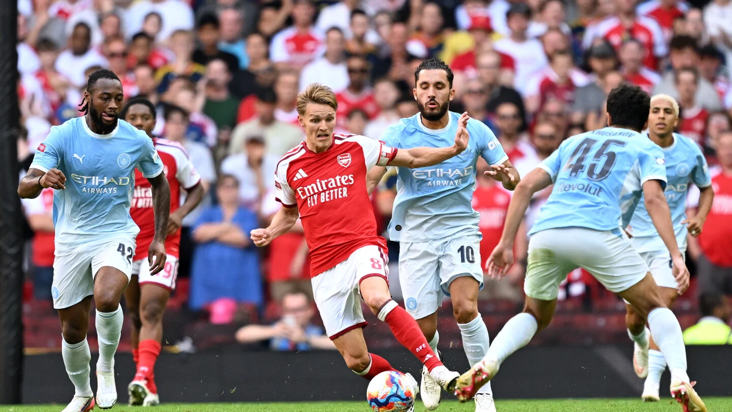 Arsenal’s depth shines as City stumble in Community Shield