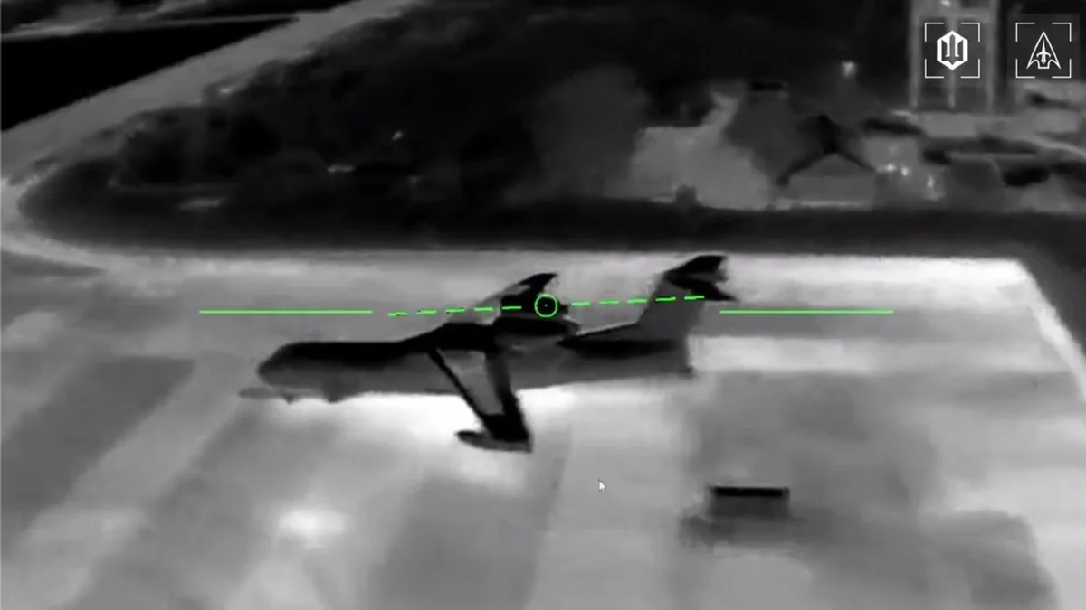Ukraine Launches Overnight Strike Wave Targeting Russian Aircraft, Air Defenses and Fuel Hub