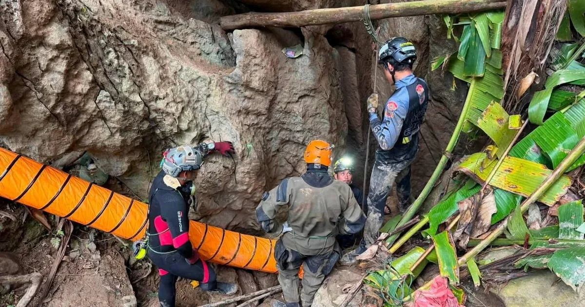 Five of Seven Trapped Lao Villagers Found Alive as Rescue Continues