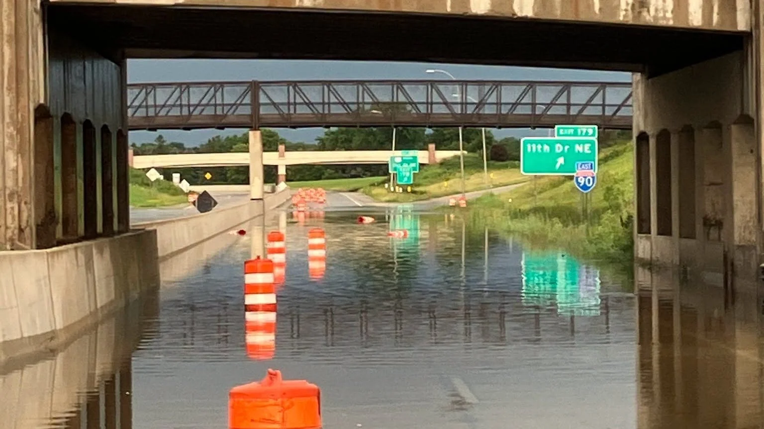 Flash Floods Submerge Southern Minnesota; I-90 Closures Prompt Rescues in Austin, Adams, LeRoy