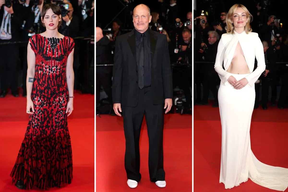 Cannes Premiere: Full Phil Lights Up the Red Carpet with Stewart and Friends