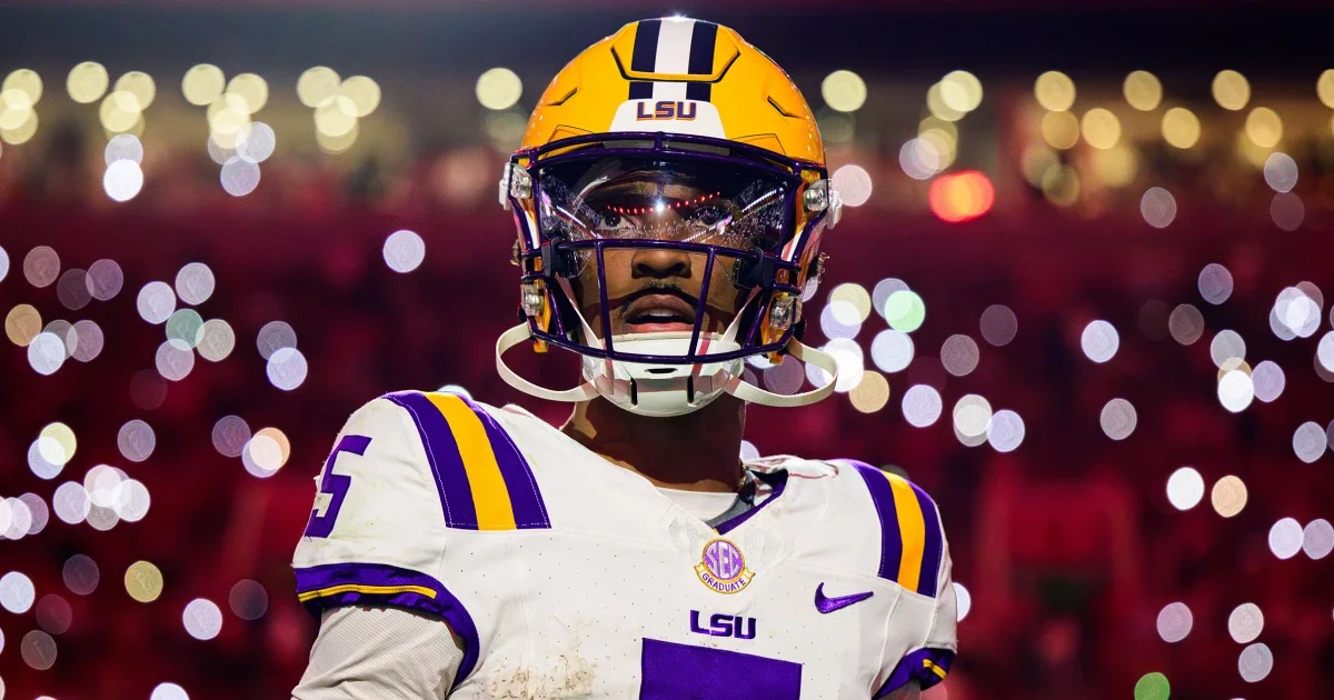 Ex-Heisman winner Daniels files cease-and-desist over LSU No. 5 jersey.