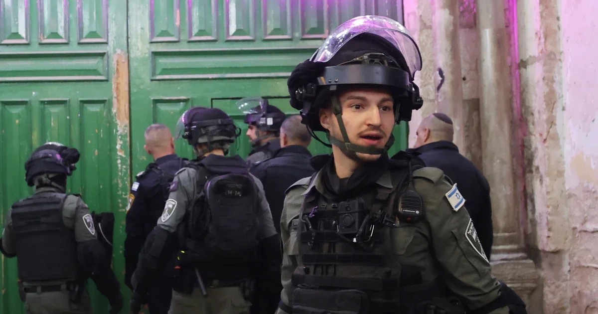 Violent clashes at Al-Aqsa Mosque raise tensions in Jerusalem.
