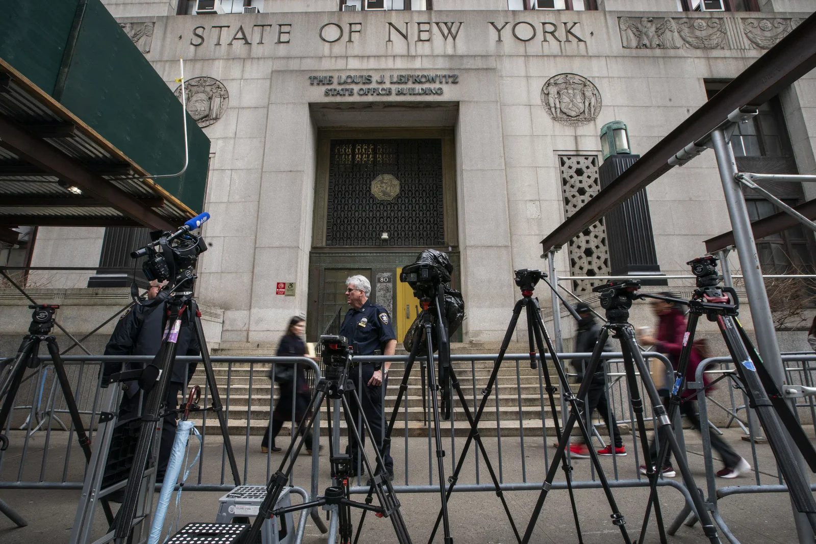 Trump Grand Jury Hearings Cause Uncertainty in New York City.