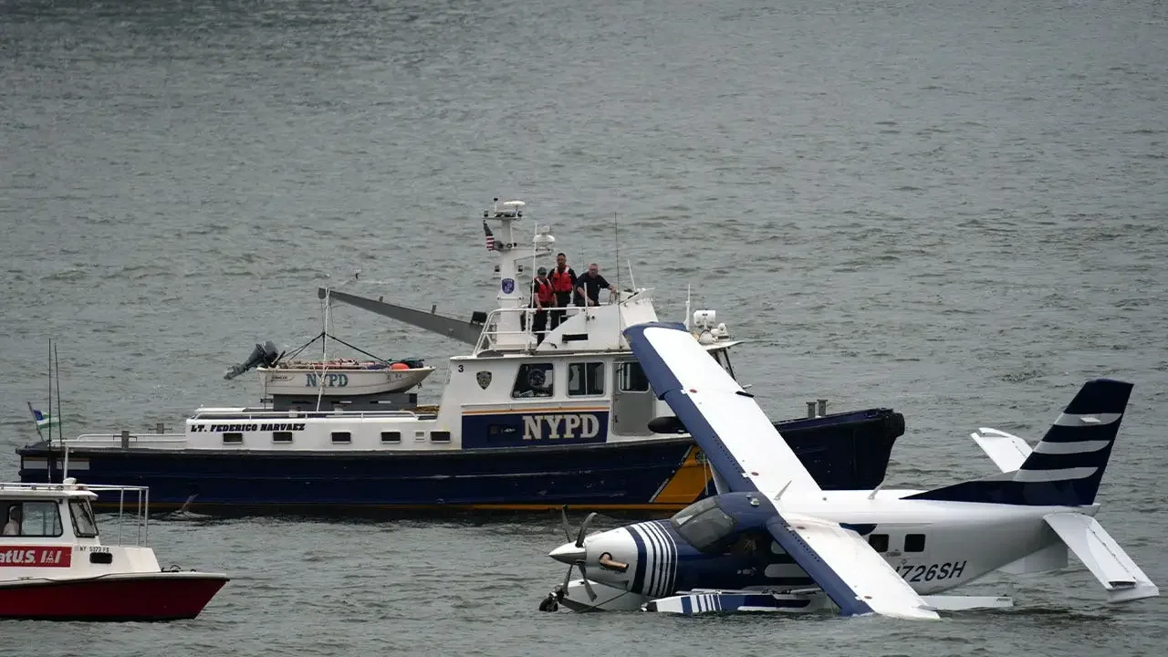 Eight Rescued After Seaplane's Hard Landing in East River