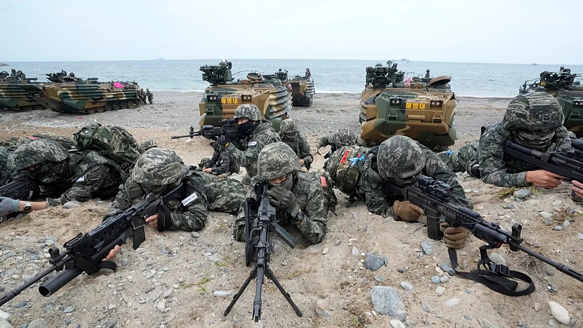 US-South Korea halt major amphibious drill over force constraints tied to Iran war