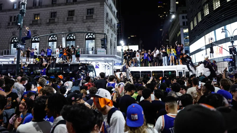 New York Embraces Jubilant, Controlled Chaos After Knicks Victory