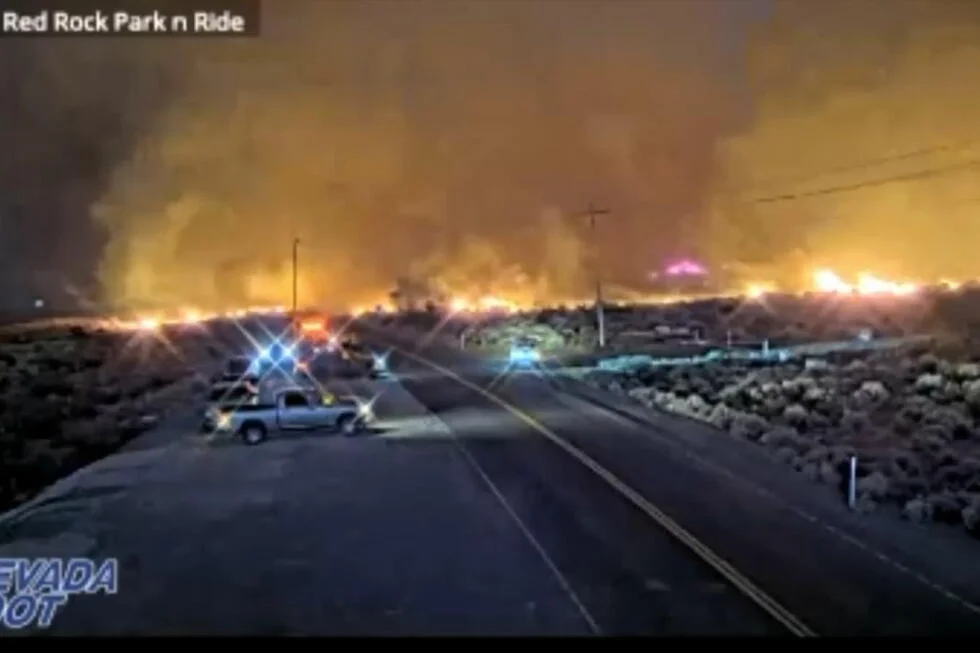 Hawk Fire prompts wide evacuations around Reno as crews battle fast-moving blaze