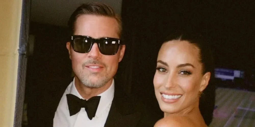 Brad Pitt and Ines de Ramon Turn Date Night into MSG Wedding Glam