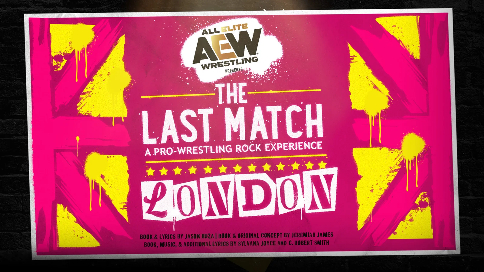 AEW Teams With The Last Match for a West End Rock-Wrestling Musical Experience