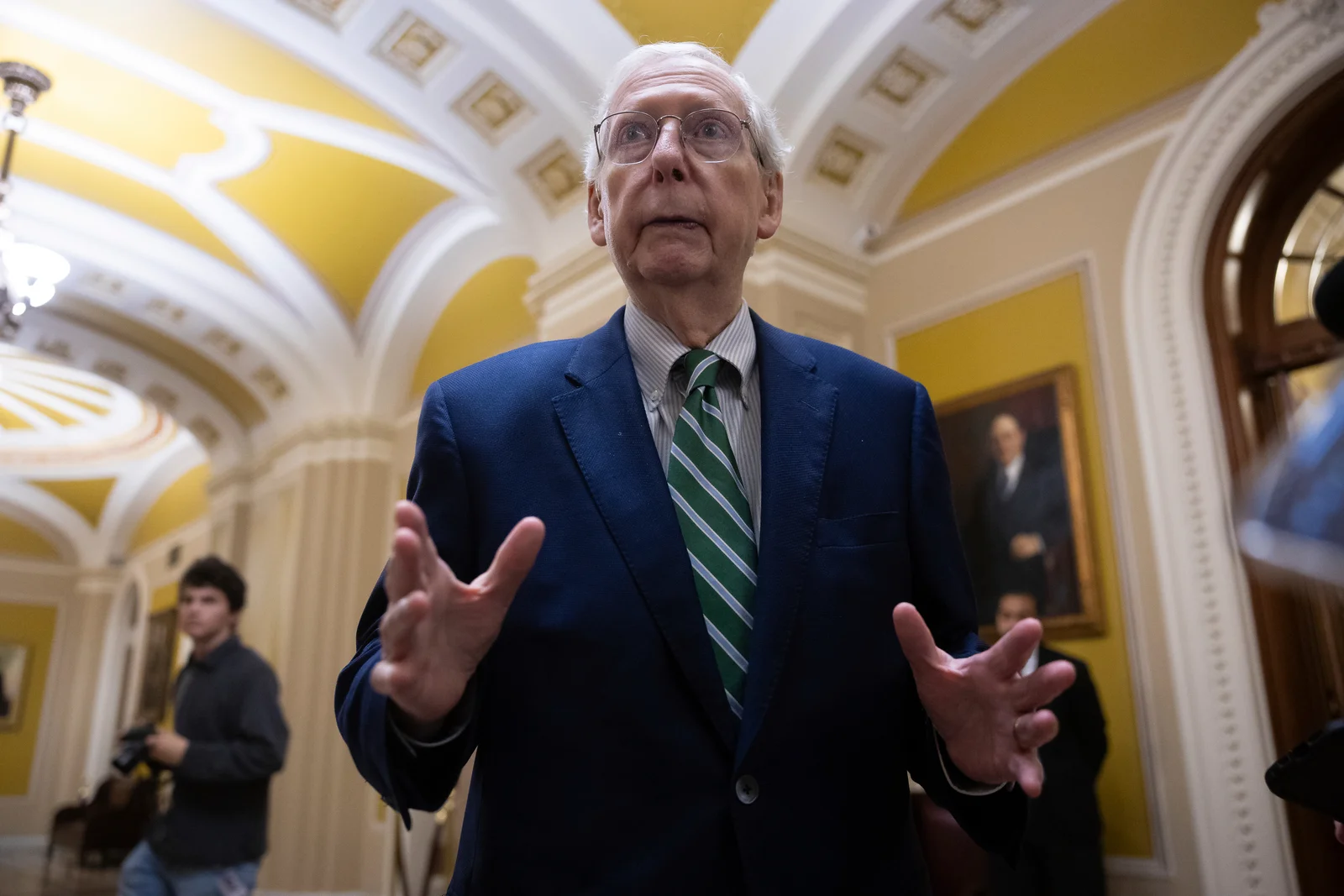 "McConnell's Leadership Shines Amidst House GOP Chaos"