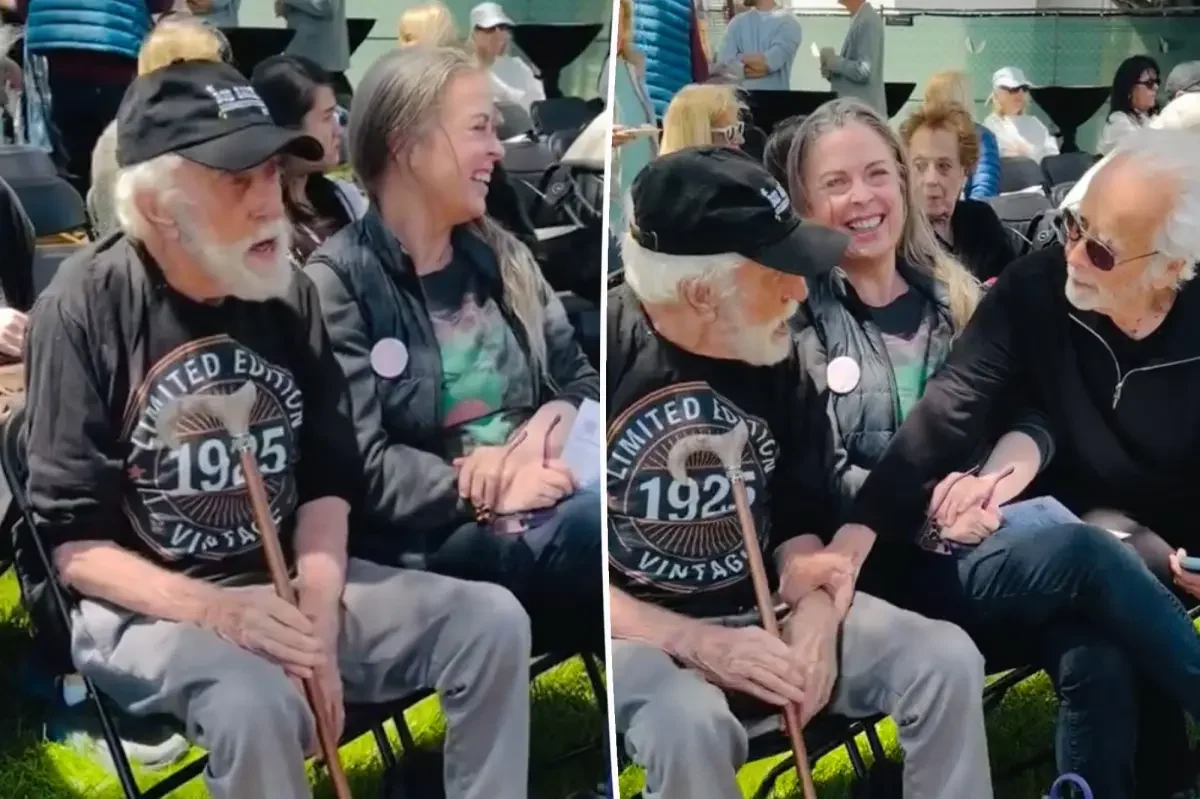 Centenarian Dick Van Dyke Delights Malibu Crowd with Chair-Dance at Urgent Care Groundbreaking