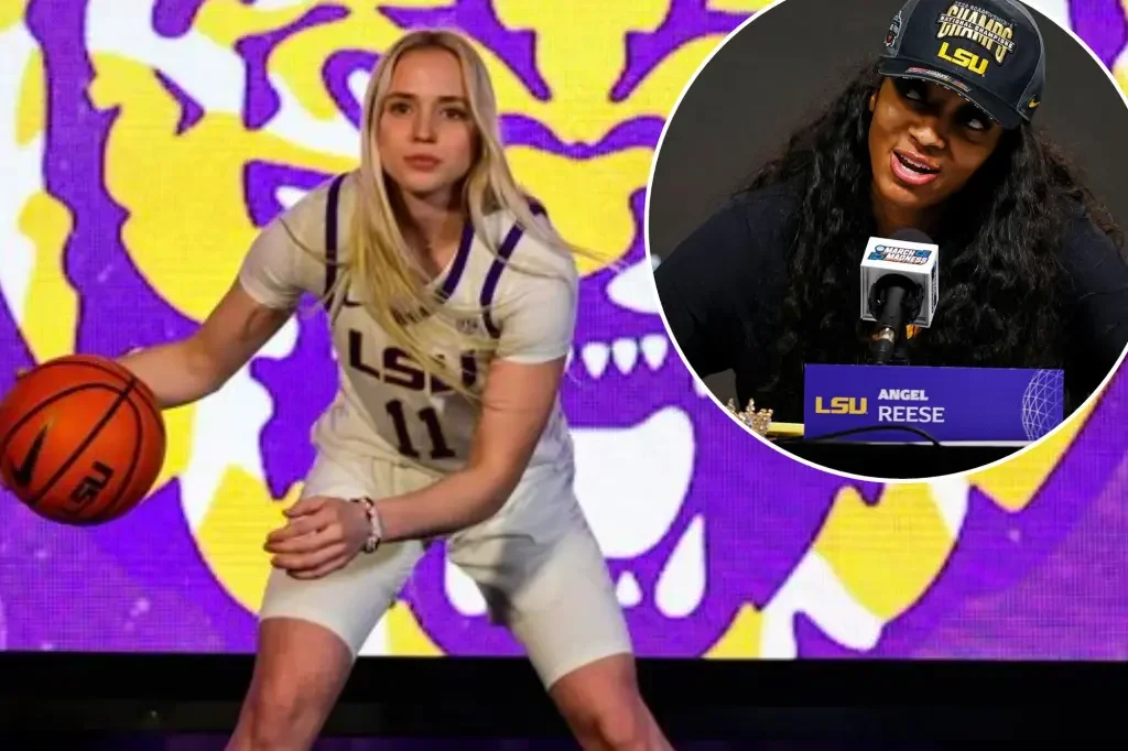 Hailey Van Lith Joins National Champion LSU with Angel Reese.