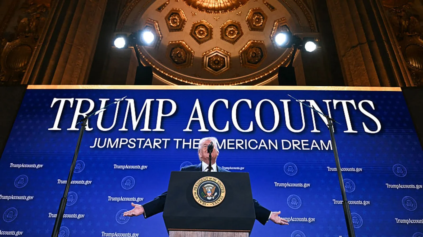 Trump-backed kid investment accounts reach 5 million signups with $1,000 seed for newborns