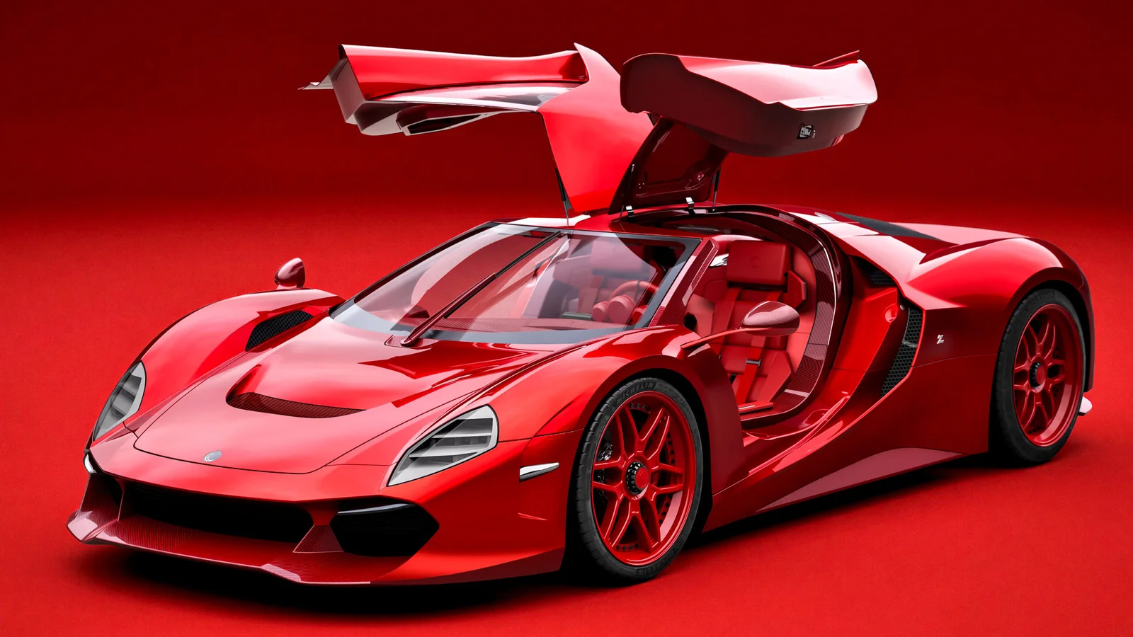 Tutto Rosso: Zagato’s Fire-Red One-Off That Holds a Ford V8 and a Gated Manual