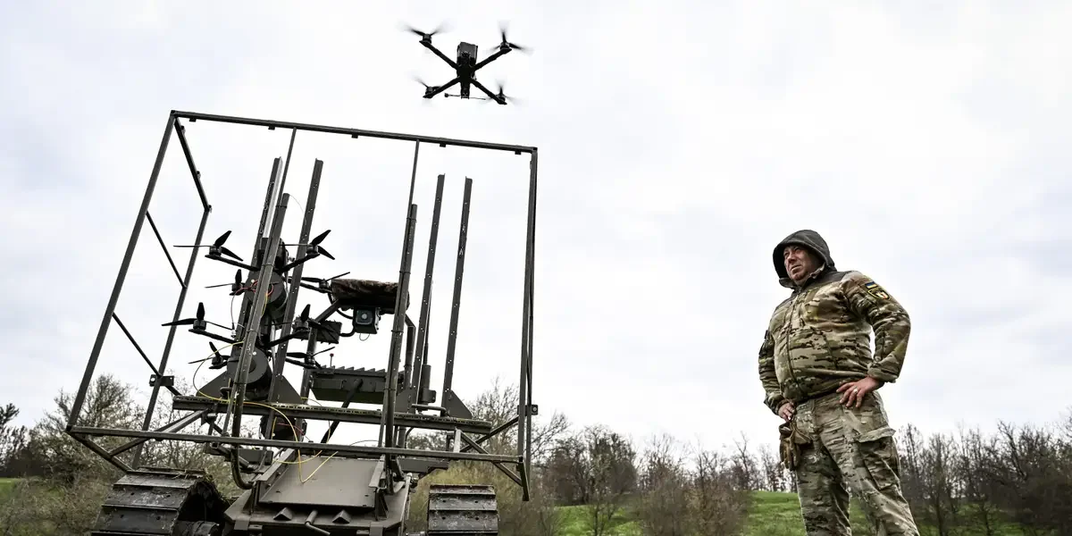 Ukraine’s Robo-Combined Arms: Drones Scout, Ground Robots Deliver