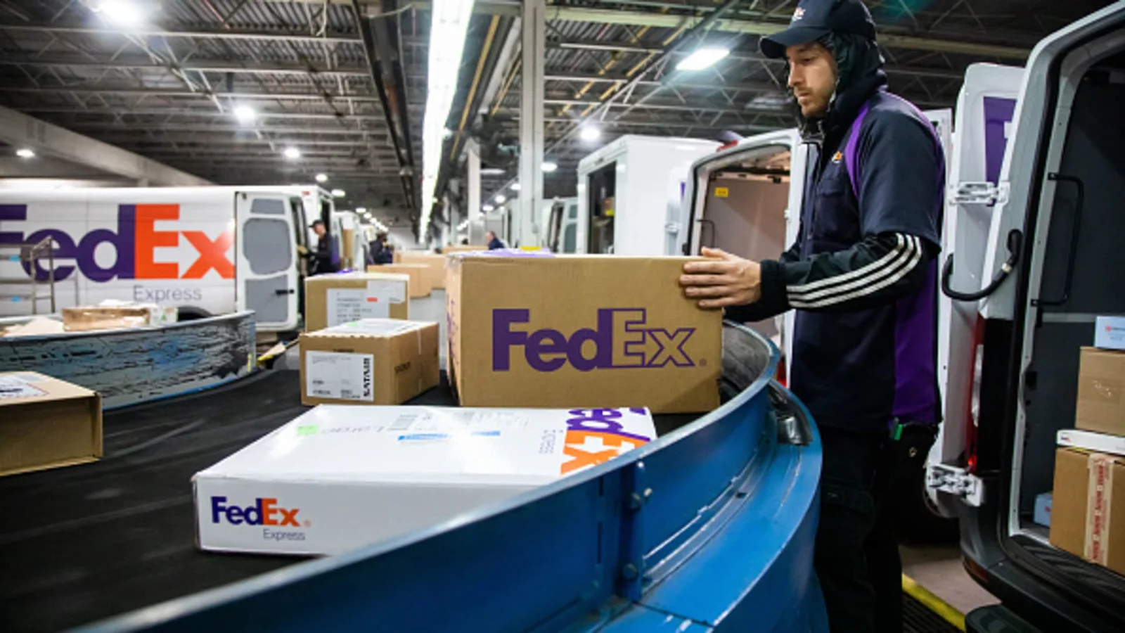 Stocks surge after bank rescue and positive guidance from FedEx.