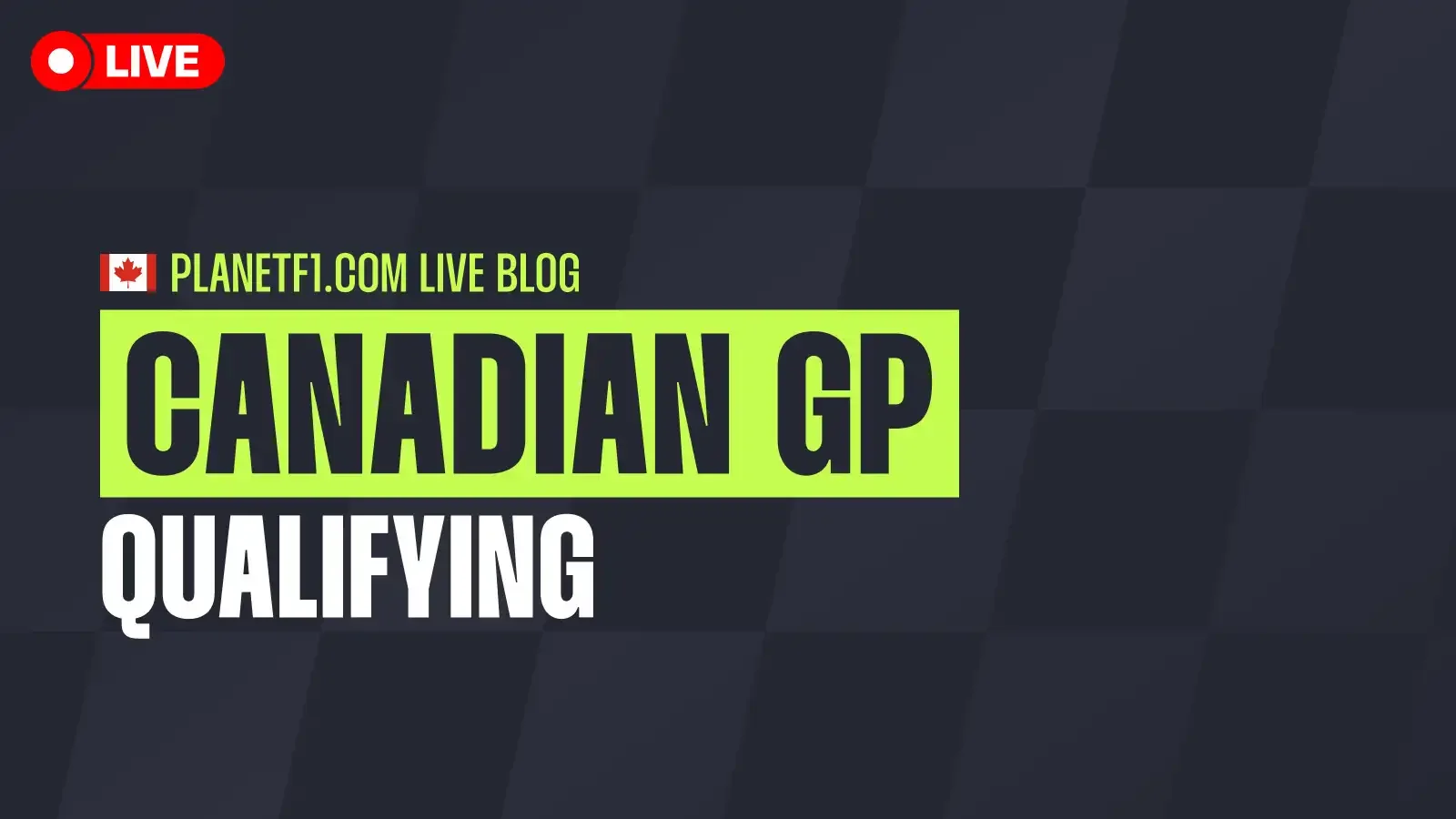 F1 Canadian GP Qualifying Locks in Saturday Grid at Gilles Villeneuve
