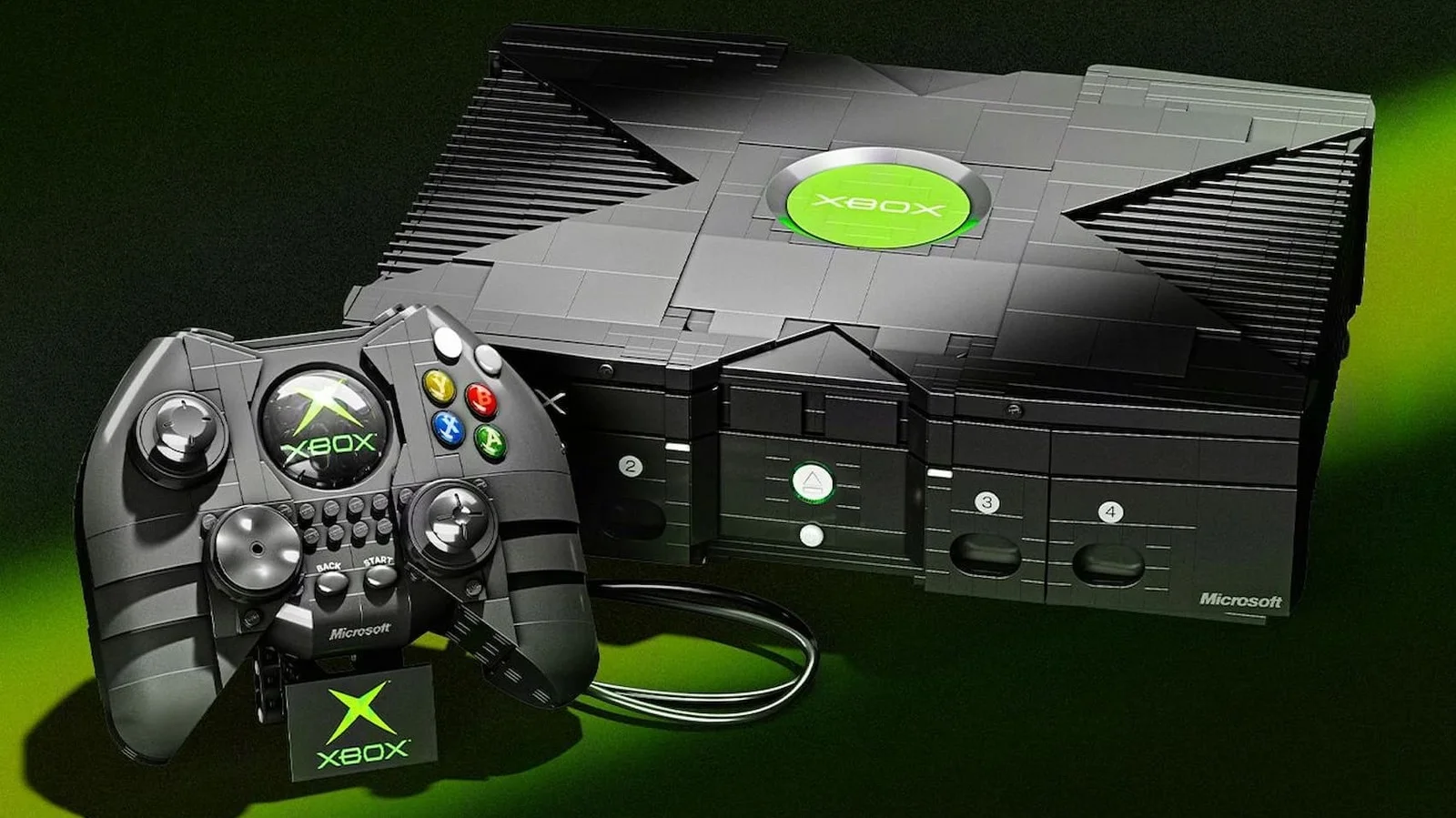 Mattel Unveils 1:1-Scale Xbox Brick Set With Interactive Dioramas