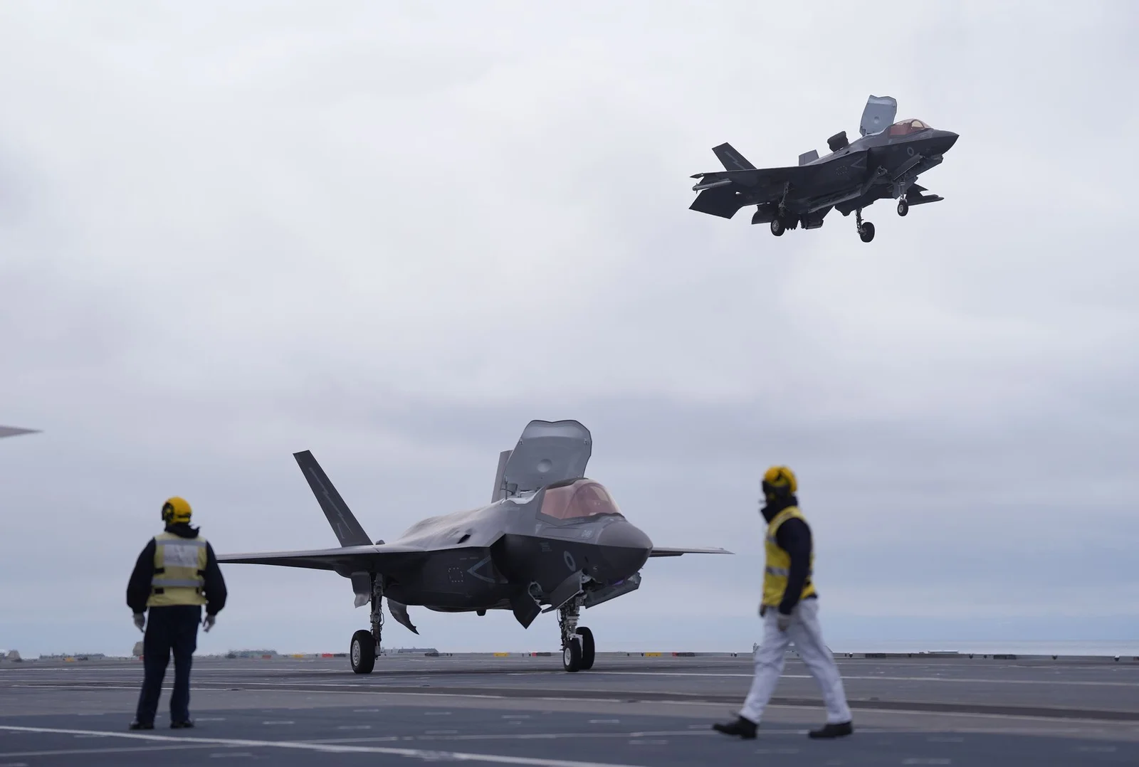 UK intercepts Russian Bear-F after unsafe approach to carrier strike group in Norwegian Sea