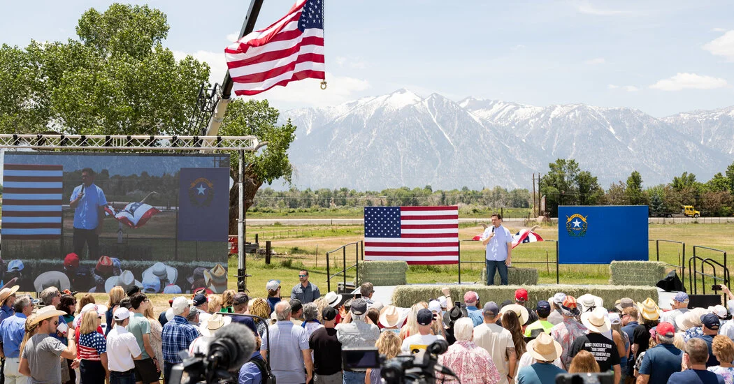 DeSantis Targets Trump and Woos Nevada with Covid Response and Beer