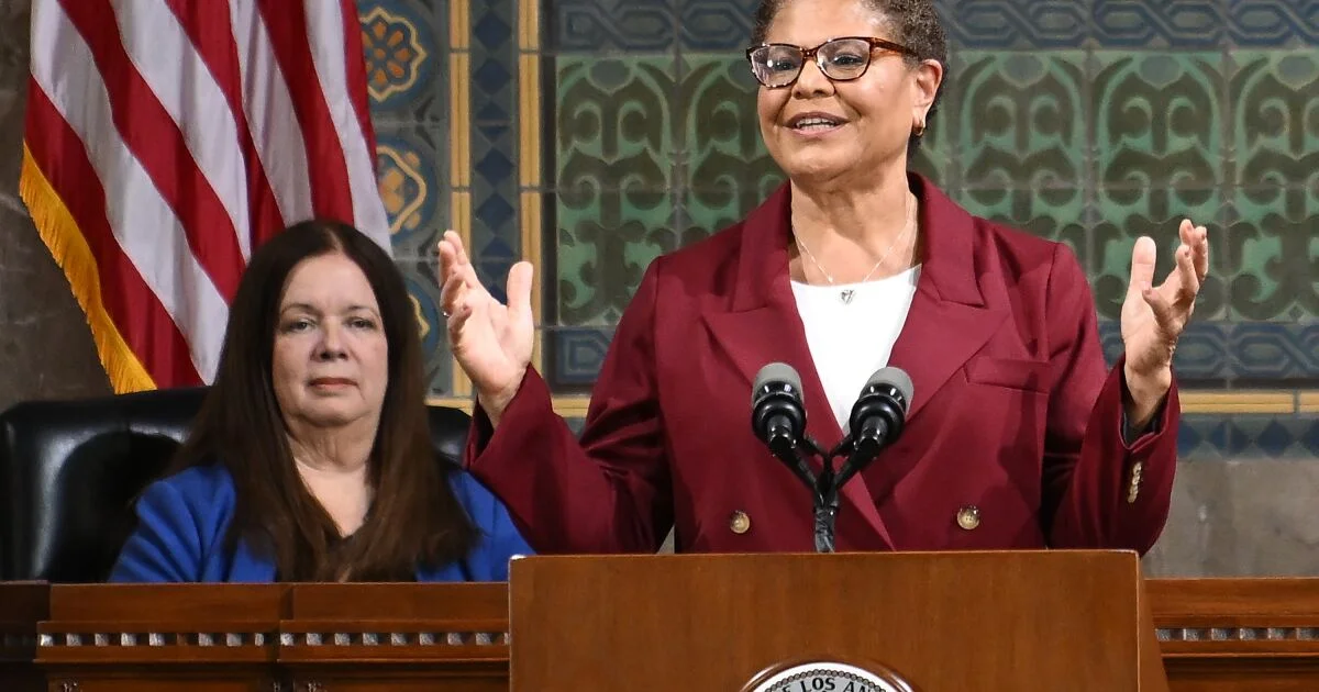 L.A. Mayor Karen Bass unveils $1.3B plan to tackle homelessness crisis.