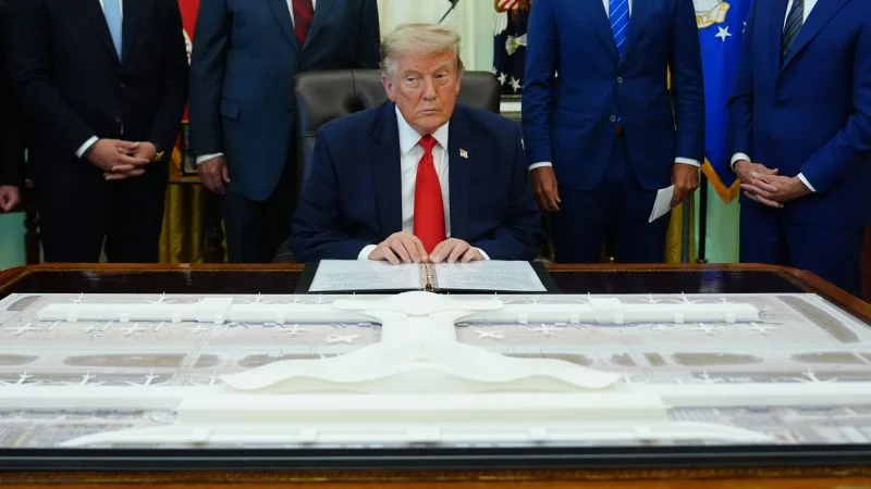 Trump unveils $22.5B DC airport revamp as poll shows lingering skepticism on his local projects