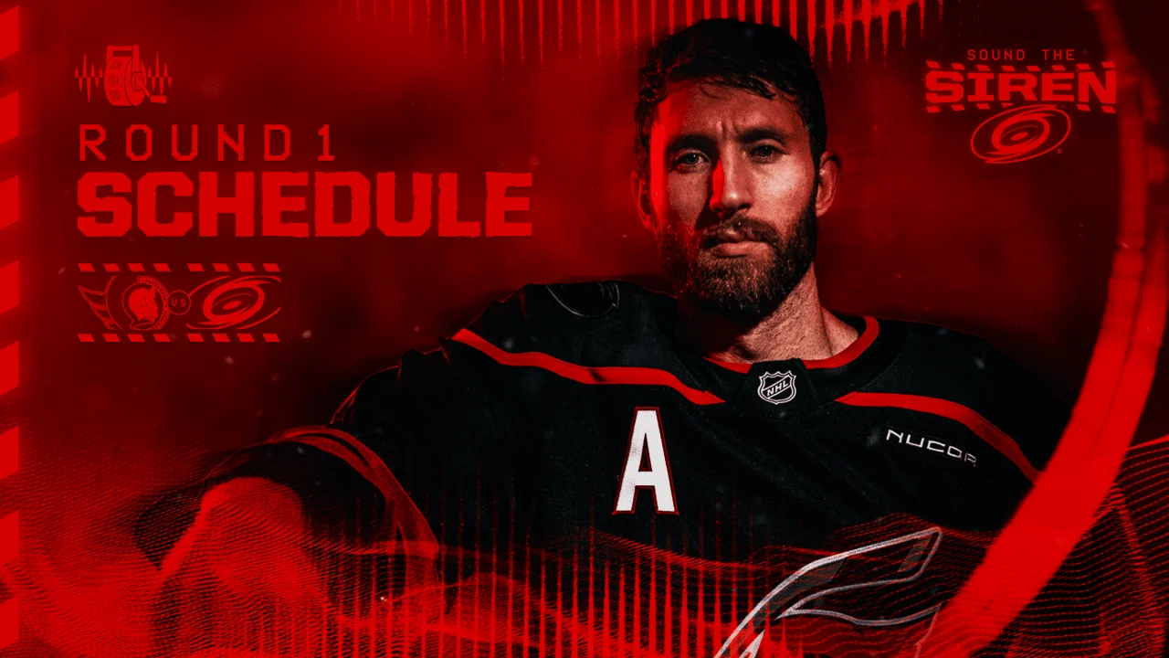 Hurricanes Unveil Round 1 Schedule Against Senators