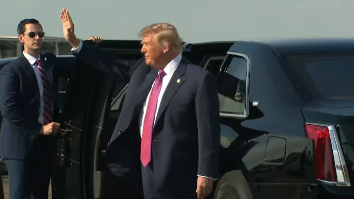 Trump in Houston for RNC events, Artemis II crew to be honored at NASA ceremony