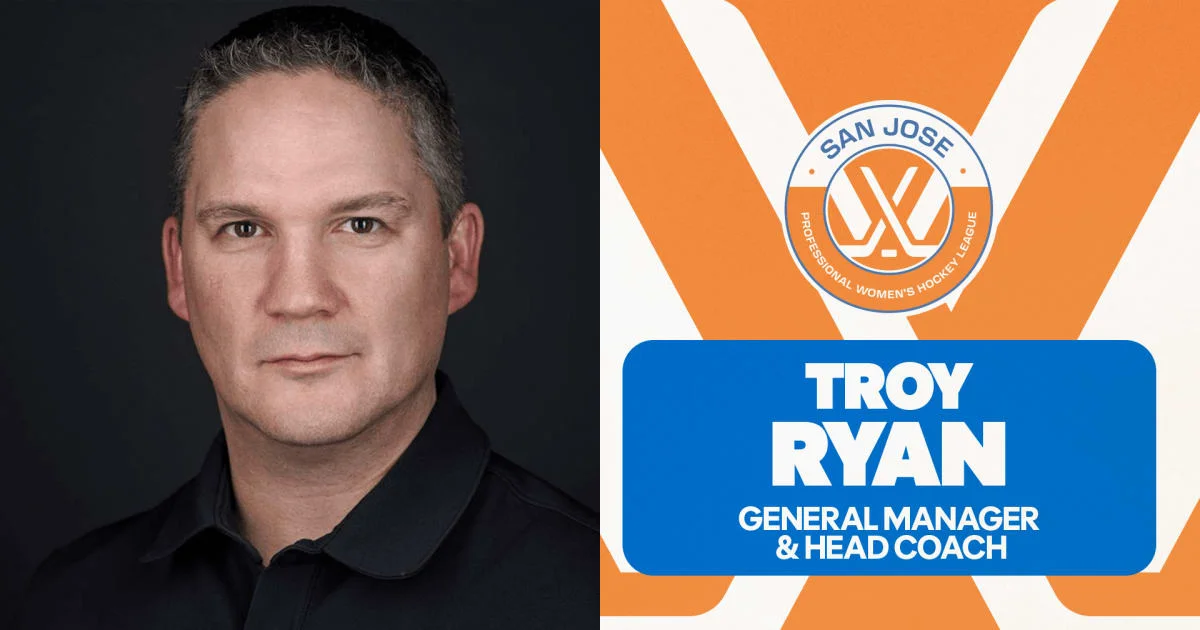 Troy Ryan named PWHL San Jose's first-ever GM and head coach