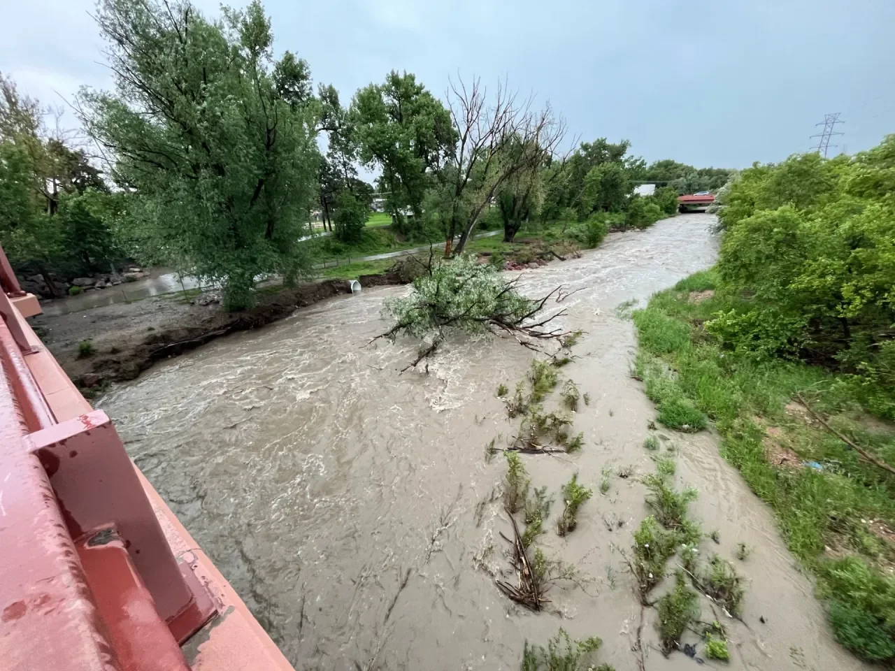 Severe weather causes flooding and road closures across Colorado.