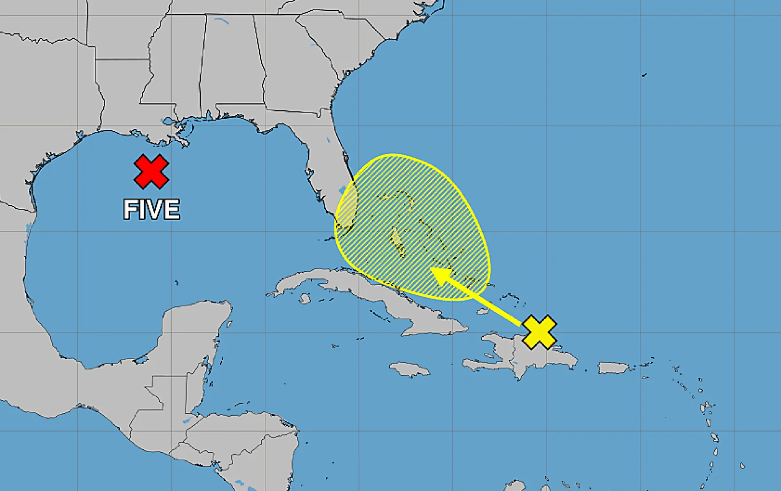 Dolly's Rain Returns to Florida as Edouard Forms in Gulf