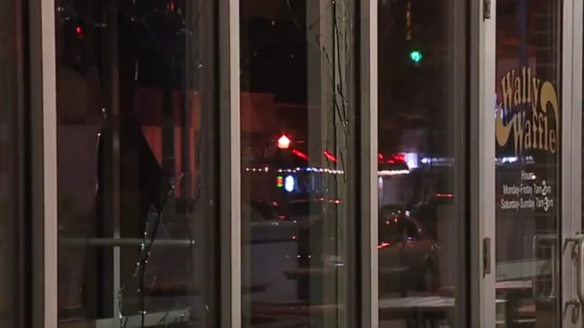 Multiple Akron Businesses Suffer Broken Windows During Jayland Walker Protests.