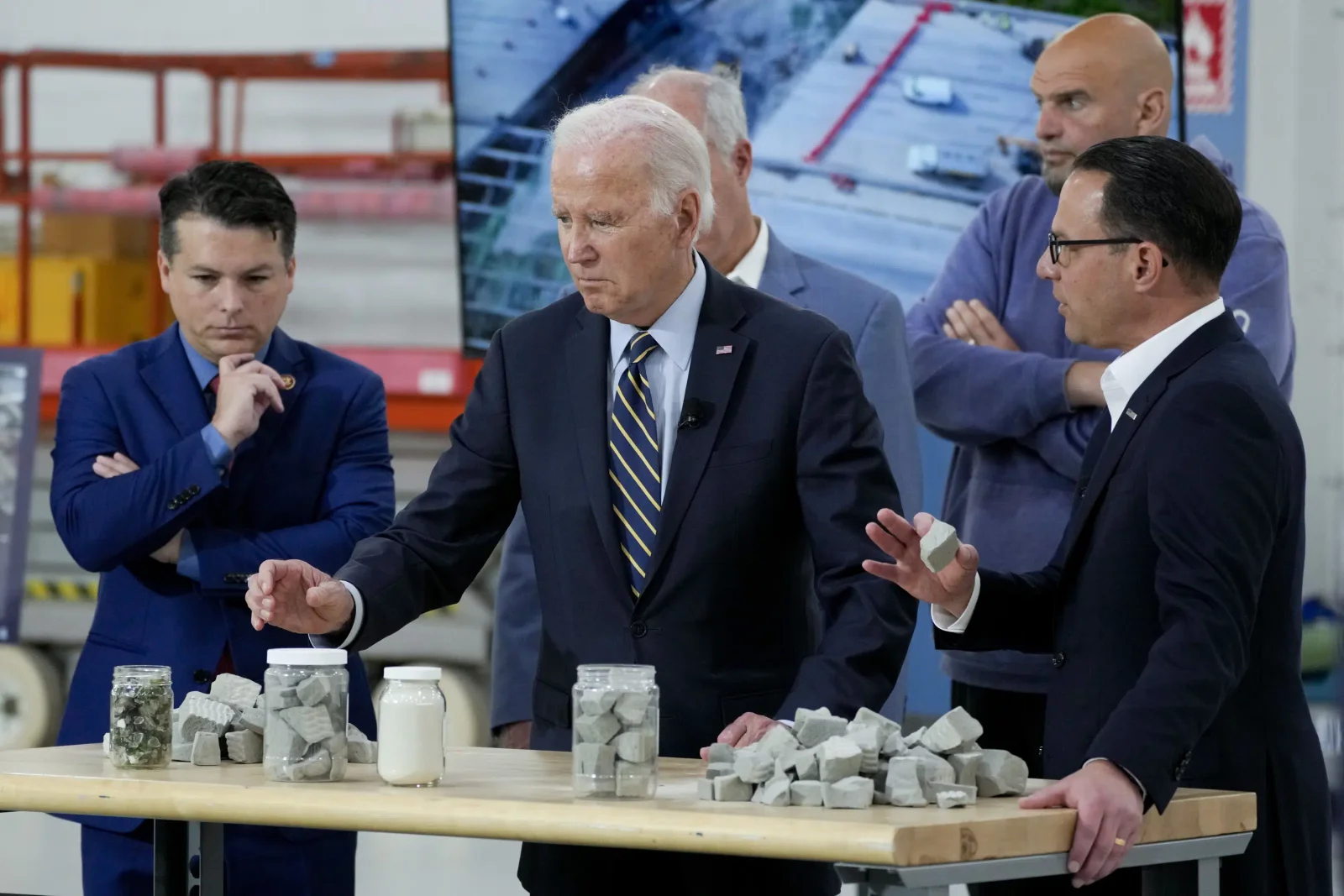 Governor assures reopening of collapsed I-95 stretch in Philadelphia within two weeks.
