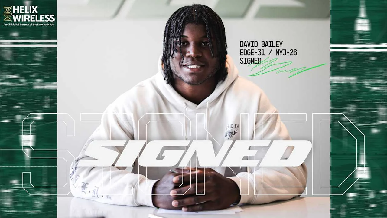 Jets Lock In Top-2 Pick Bailey on Rookie Contract
