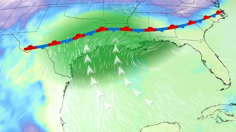 Texas Faces Major Flood Threat as Tropical Moisture Fuels Heavy Rain