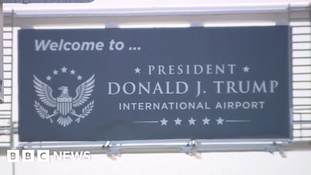 Florida’s Palm Beach airport rebranded as President Donald J. Trump International Airport