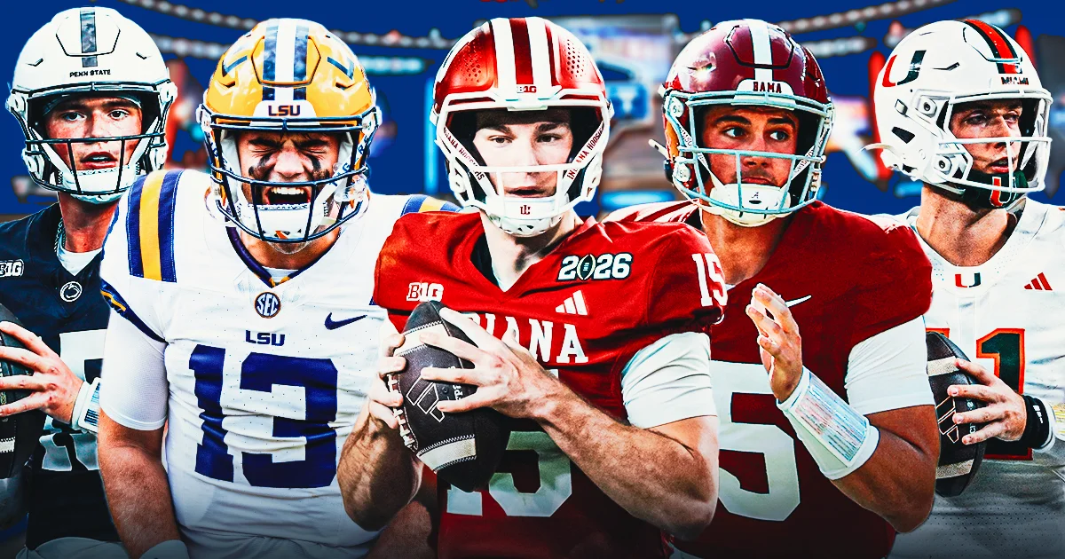 CBS Sports' Seven-Round Mock Projects 11 QBs in 2026 NFL Draft