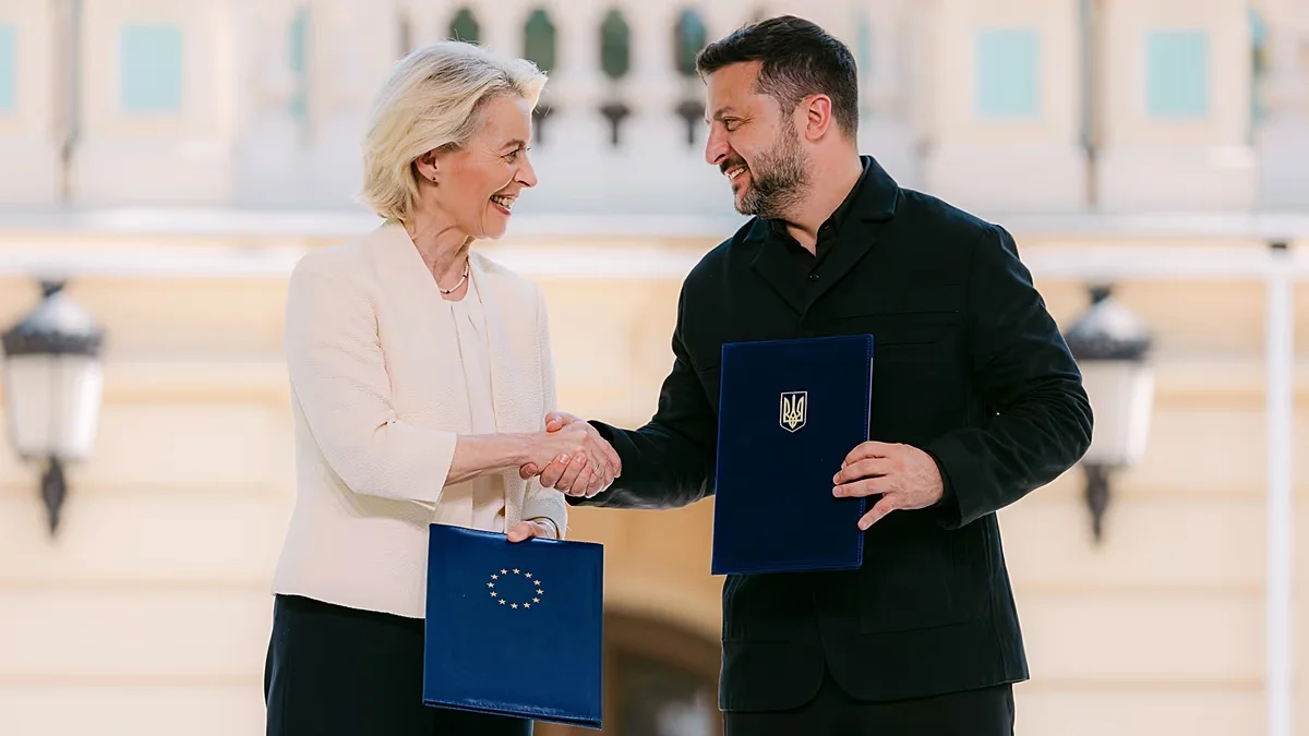 EU-Ukraine drone pact signals turning point for Kyiv's EU bid