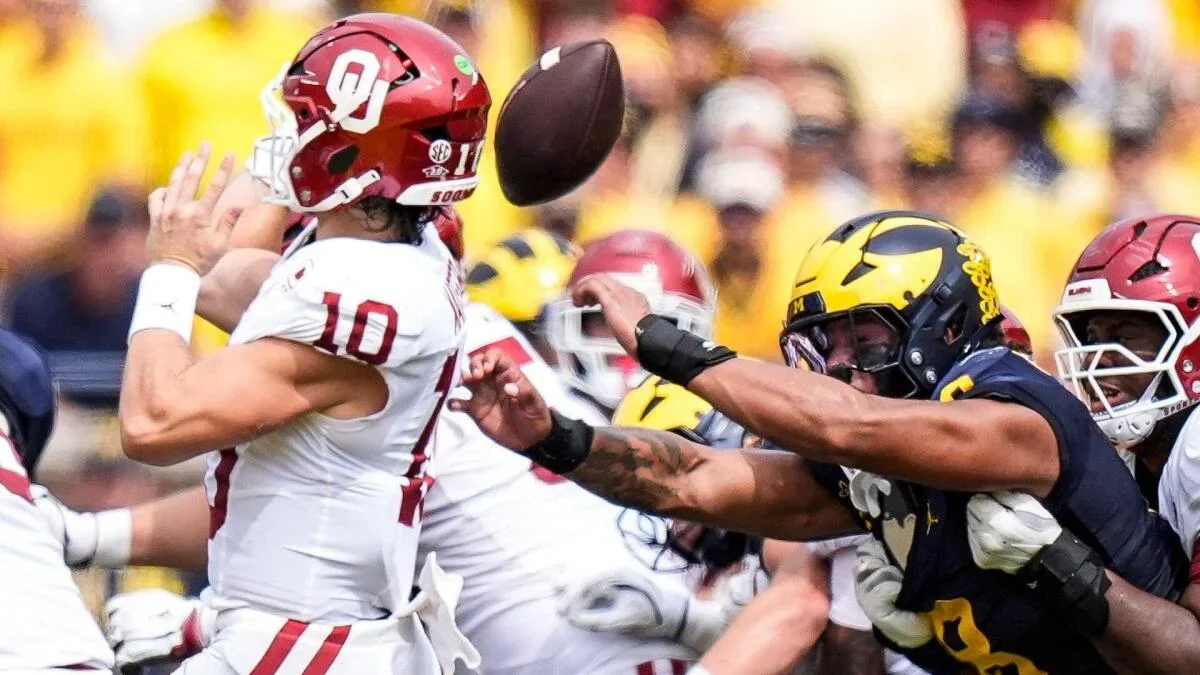 Mateer Misfires Put Oklahoma's Season on Shaky Ground After Michigan Loss