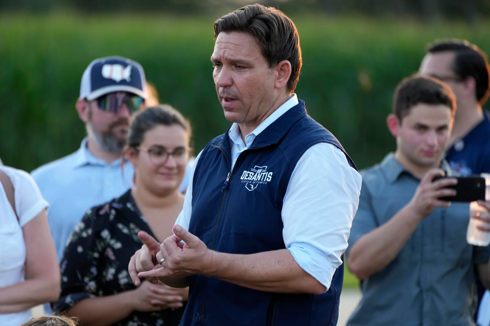 "Florida Governor DeSantis Declares Emergency as Storm Approaches"