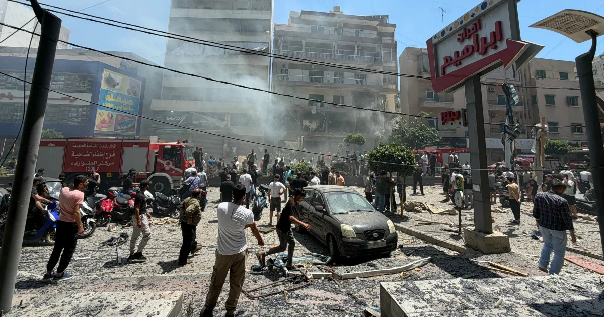 Beirut suburbs hit as Israel targets Hezbollah, three dead