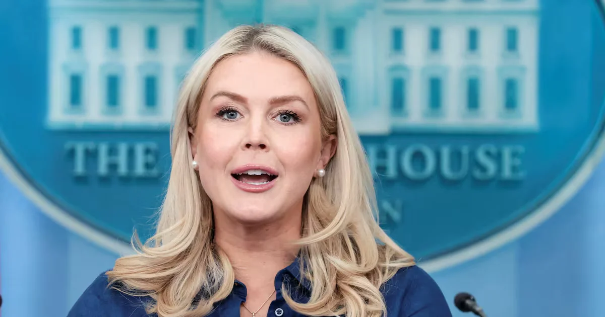 Leavitt Faces Backlash as Trump Threatens Iran