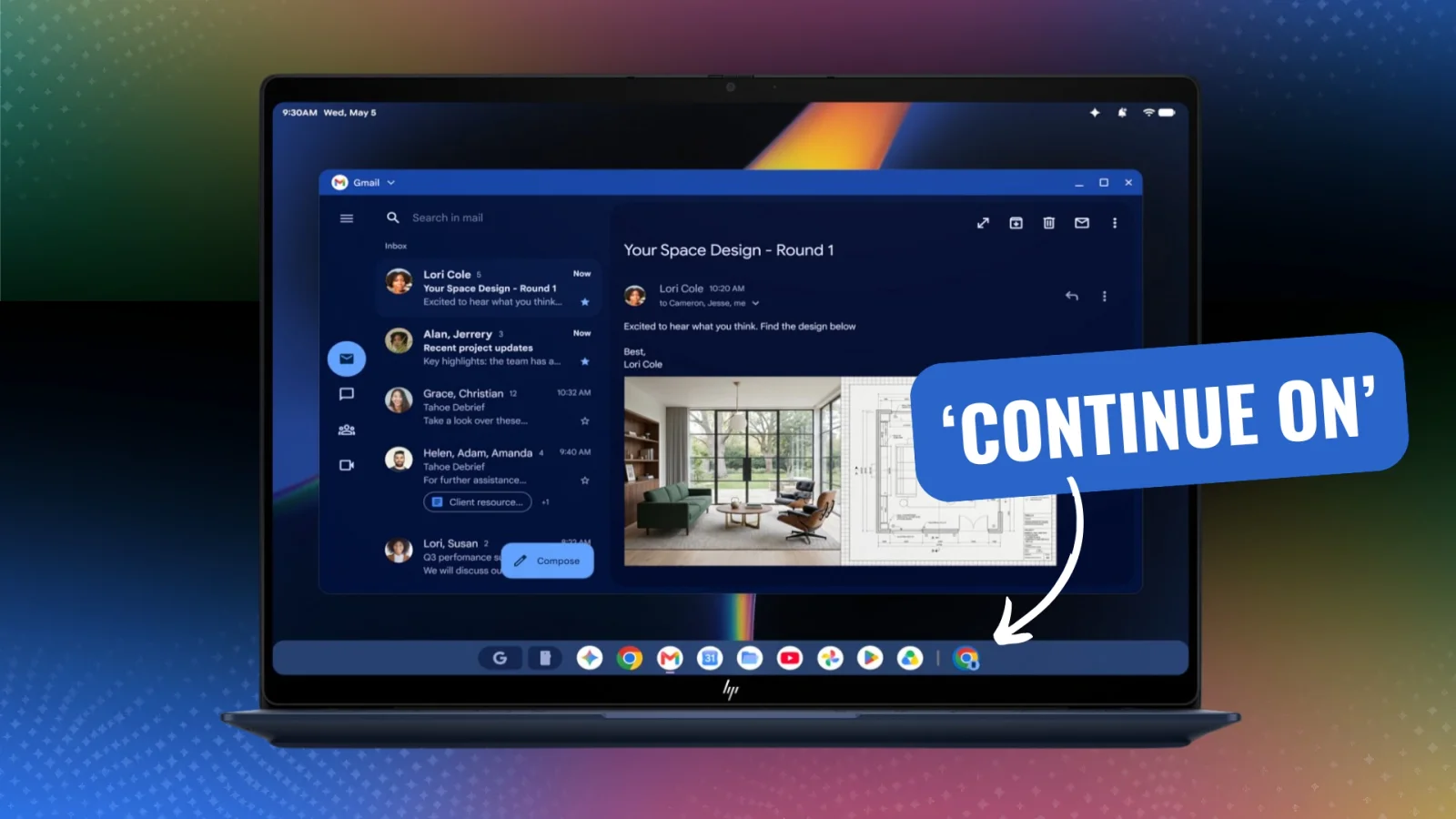 Googlebook's Continue On promises Android-to-desktop continuity