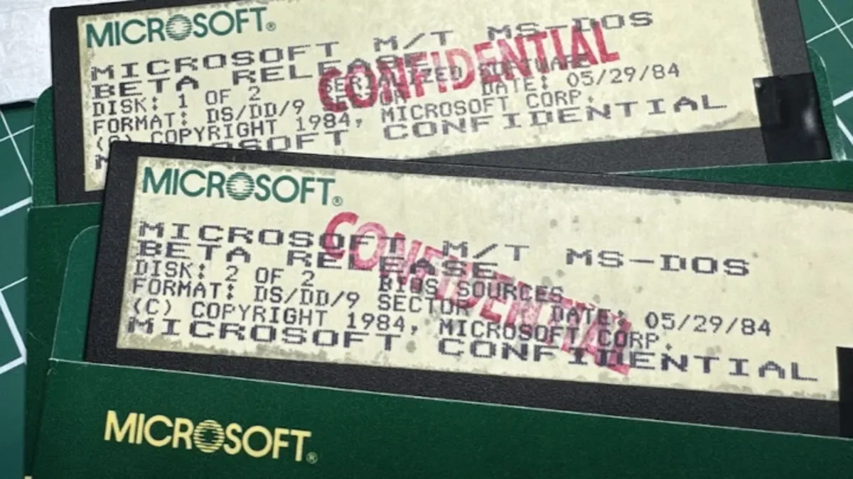 Microsoft opens PC-DOS 1.0, turning DOS's origin into a teachable archive
