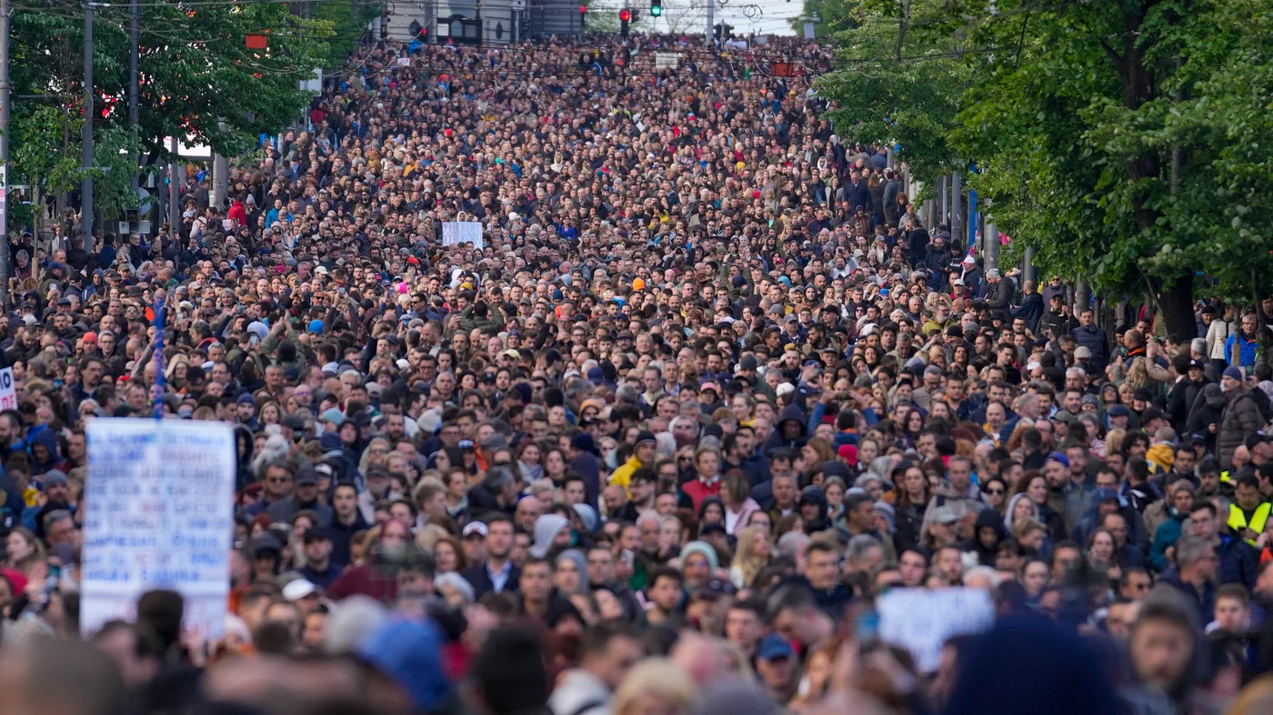 Serbian Protests Demand Stronger Gun Control and Improved Security Following Mass Shootings