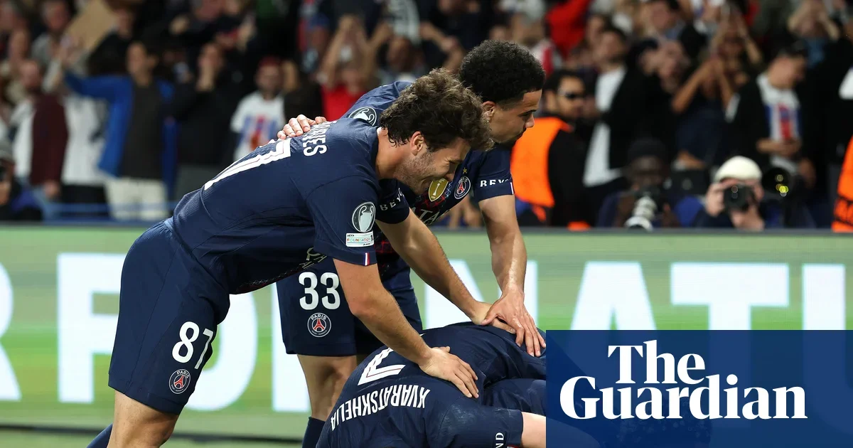 PSG edge Bayern in nine-goal thriller as Dembélé doubles up