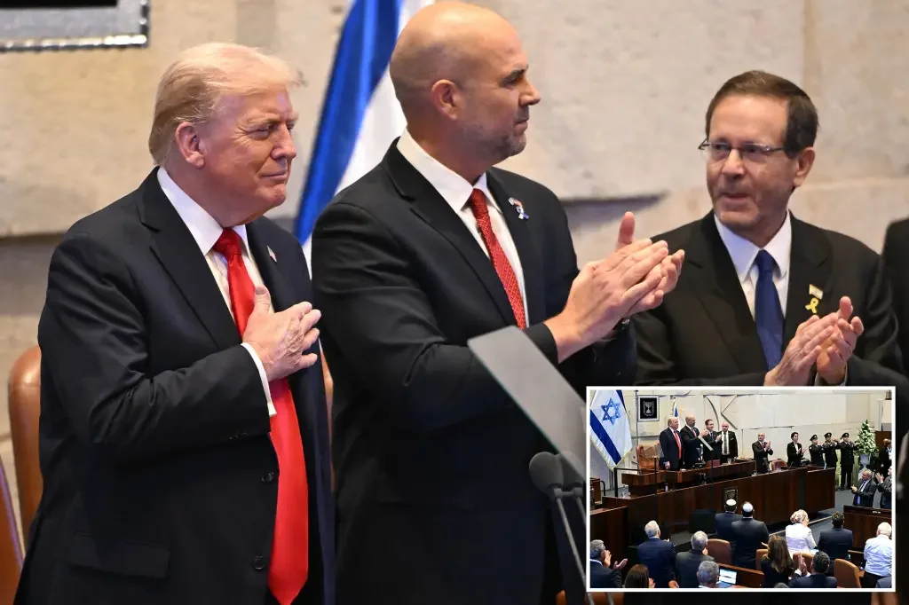 President Trump Celebrated as a 'Giant of Jewish History' in Israeli Parliament