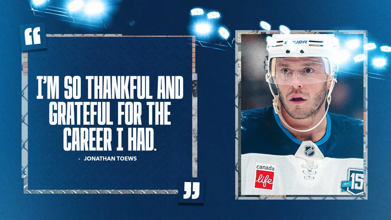 Toews retires after comeback season with Winnipeg Jets
